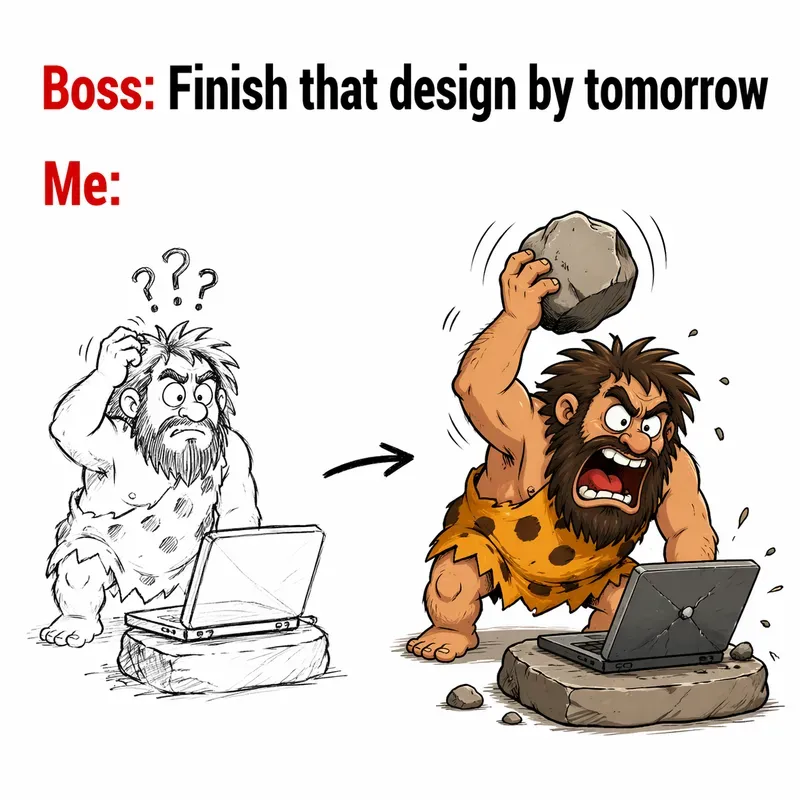 Funny Work Meme Cartoons