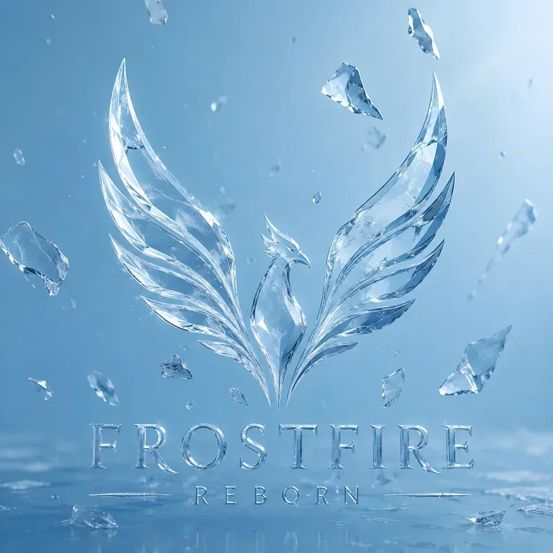 Frozen Crystal Logo Aesthetics