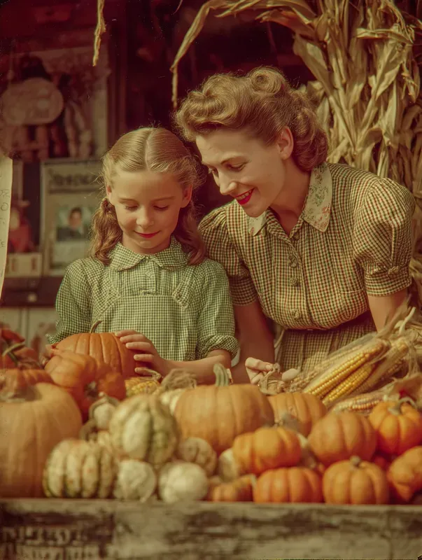 Autumn Harvest Retro Wall Art Posters