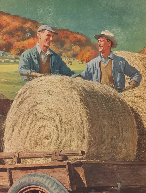 Autumn Harvest Retro Wall Art Posters
