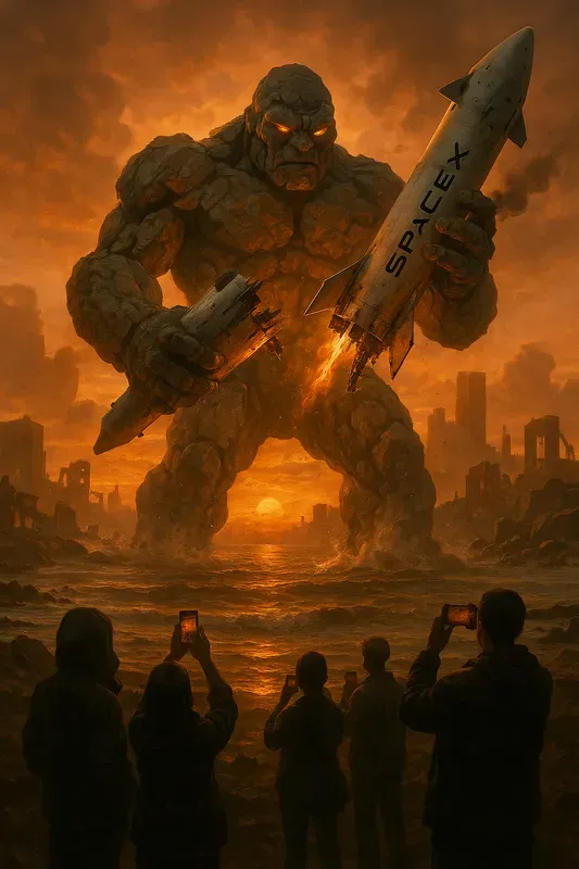 Apocalyptic Giants With Brands