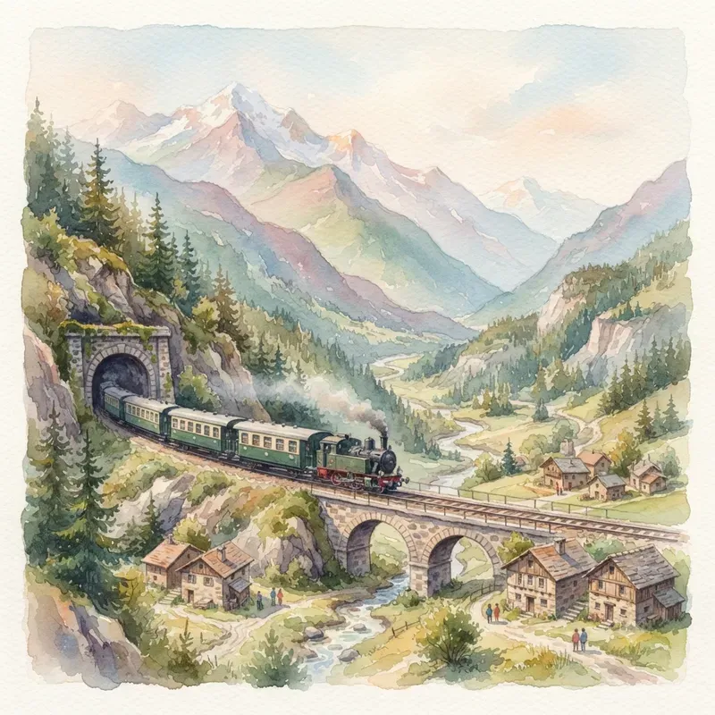 Lifestyle Community Watercolor Art