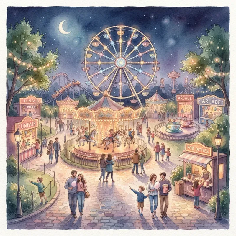 Lifestyle Community Watercolor Art