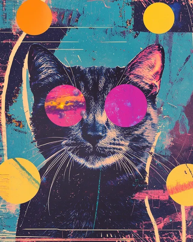 Surreal Vintage Collage Posters