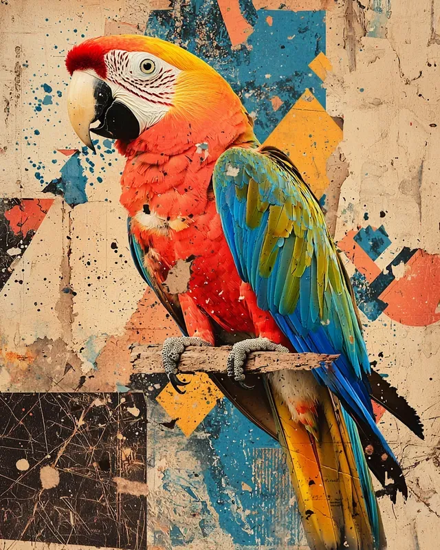 Surreal Vintage Collage Posters