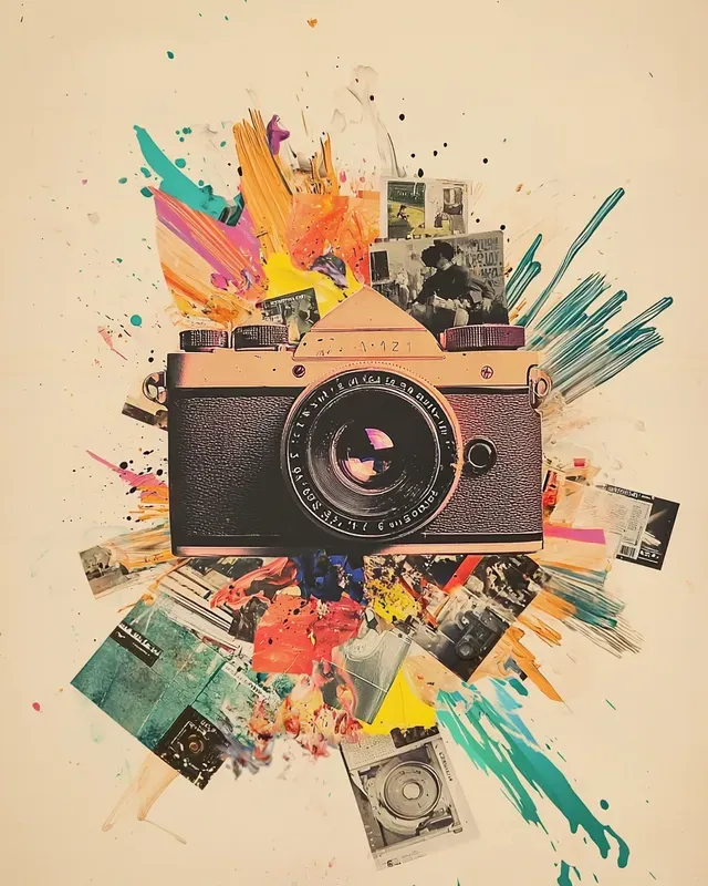 Surreal Vintage Collage Posters