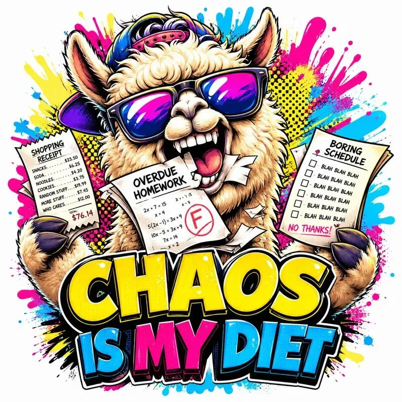 Funny Animal Chaos Stickers