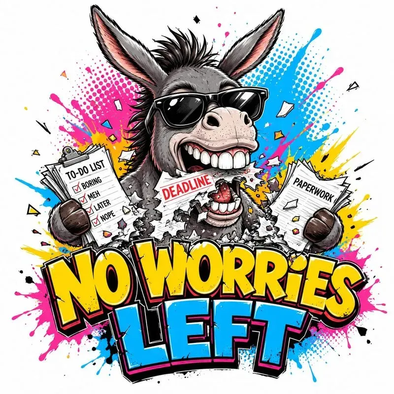 Funny Animal Chaos Stickers