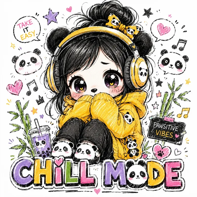Cute Scribble Character Creators