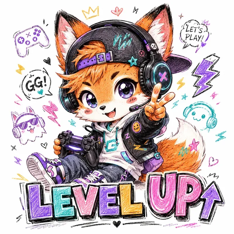 Cute Scribble Character Creators