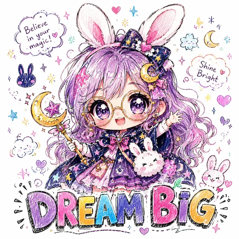 Cute Scribble Character Creators