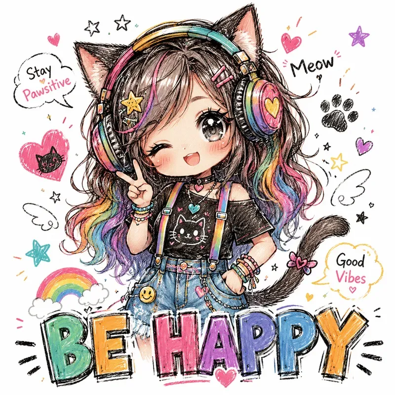 Cute Scribble Character Creators