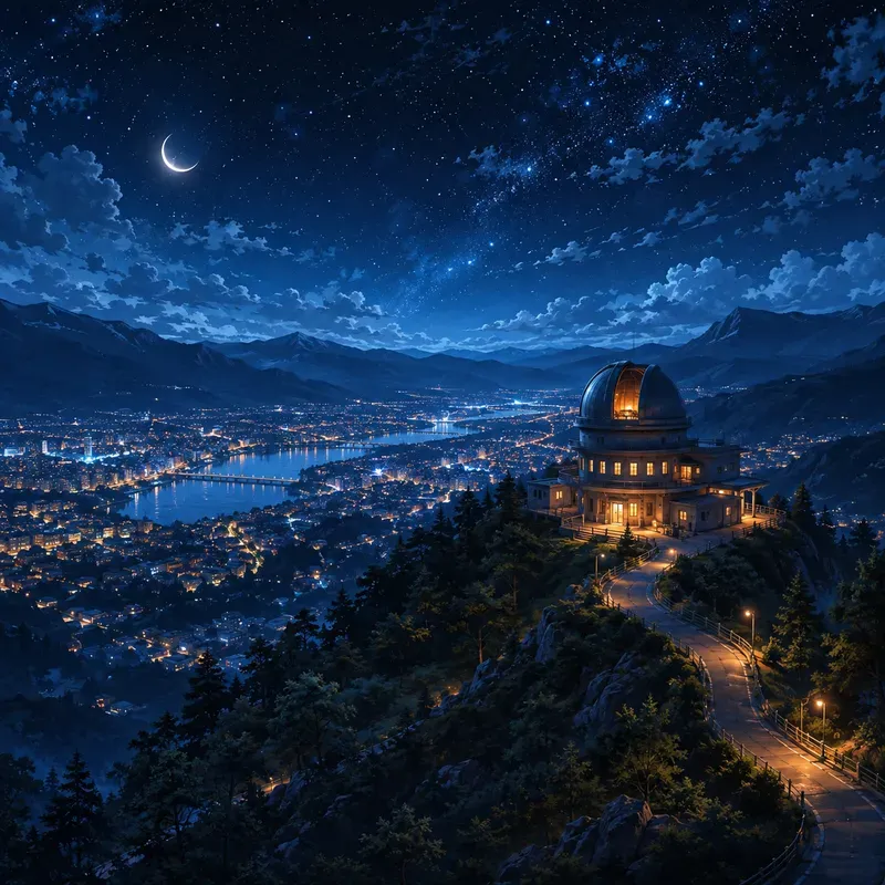 Midnight Cityscape Dreams
