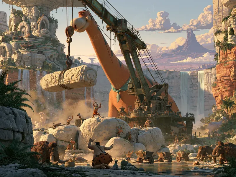 Cinematic Stone Age Adventures