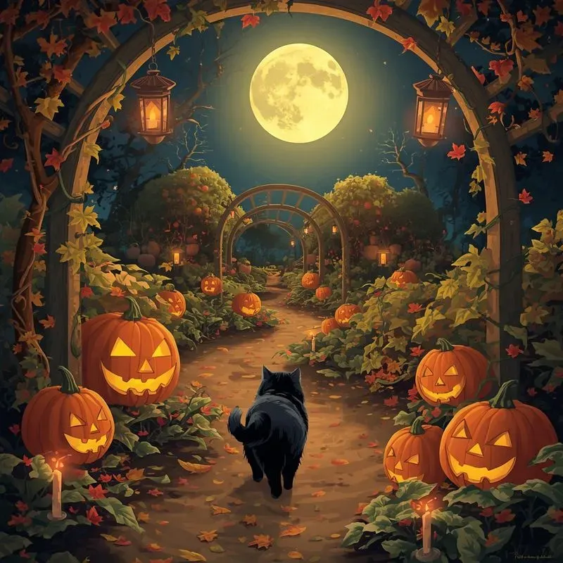 Funny Pumpkin Patch Pets