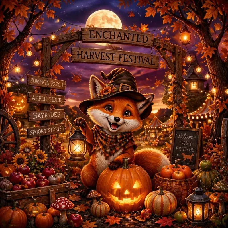 Funny Pumpkin Patch Pets