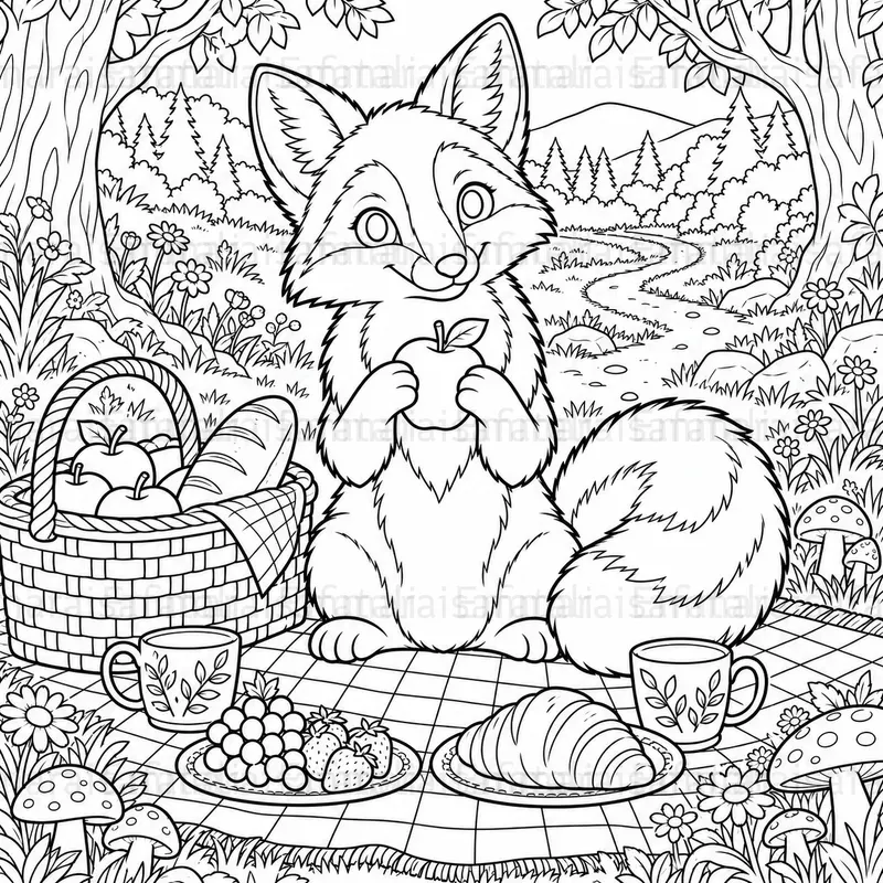 Animal Coloring Pages For Coloring Books