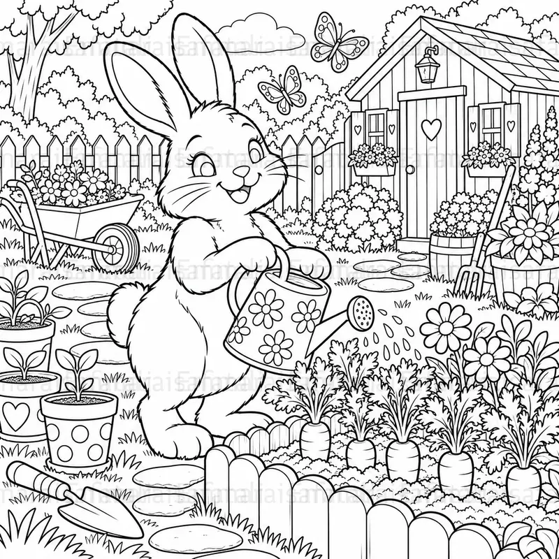 Animal Coloring Pages For Coloring Books