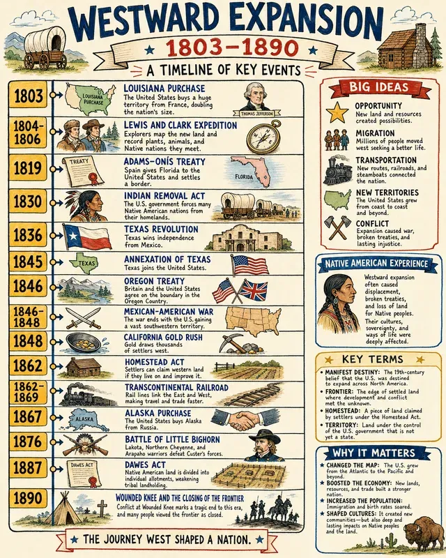 Us History Timelines Sketchnotes