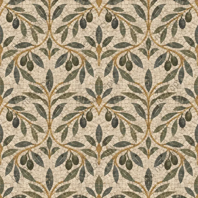 Mosaic Floor Seamless Patterns