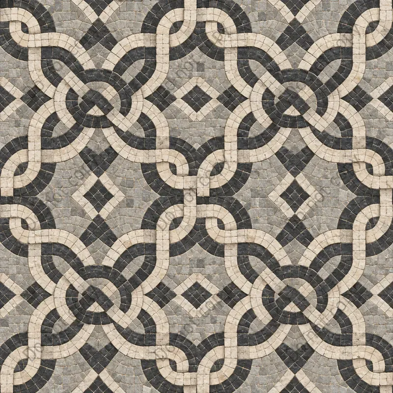 Mosaic Floor Seamless Patterns