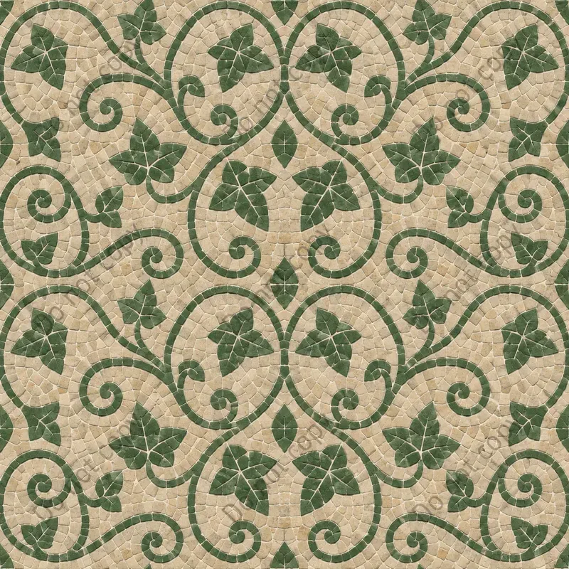 Mosaic Floor Seamless Patterns