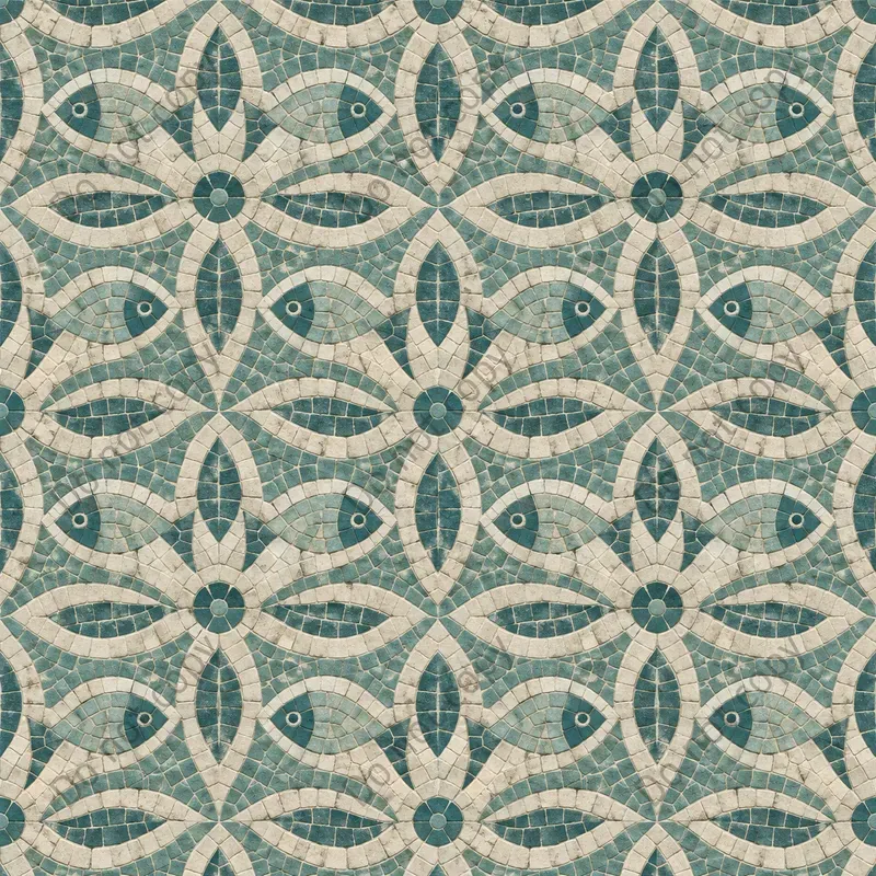 Mosaic Floor Seamless Patterns