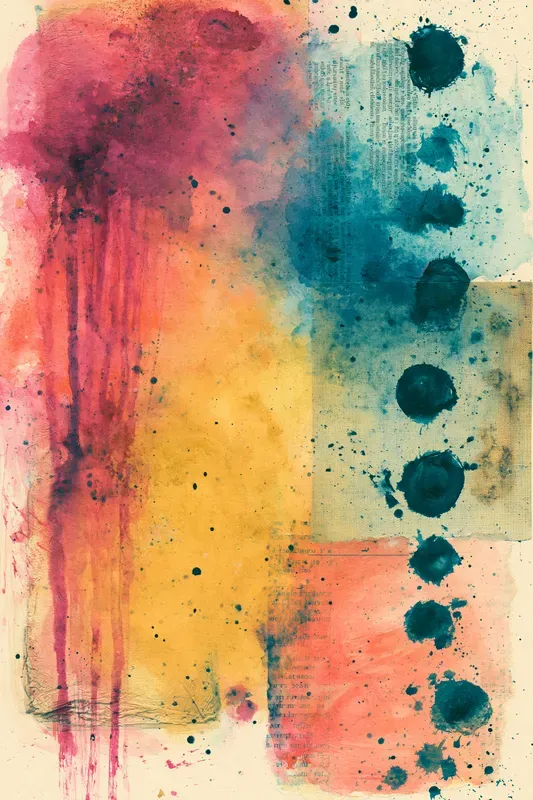 Watercolor Mixed Media Journal Pages
