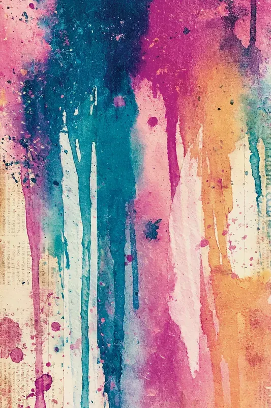 Watercolor Mixed Media Journal Pages