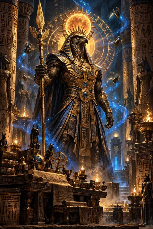 Mystical Egyptian Guardians