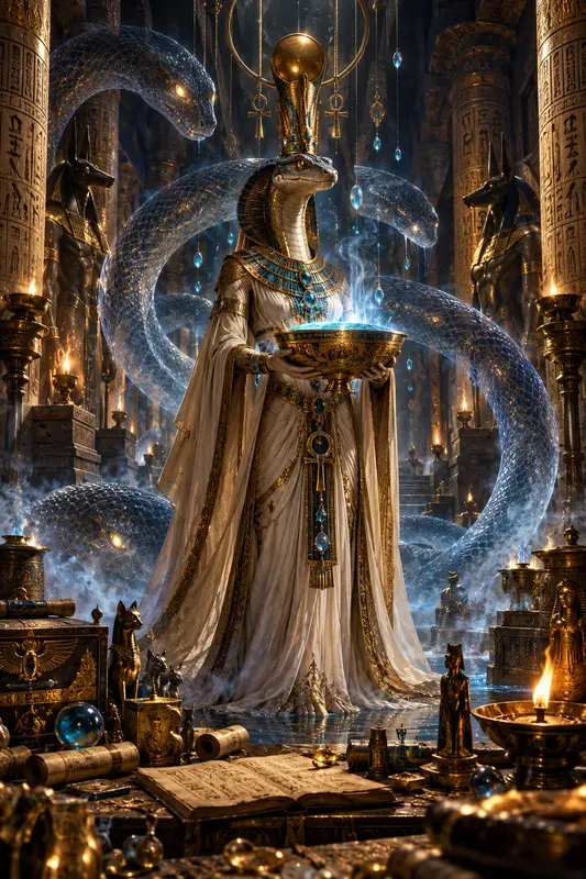 Mystical Egyptian Guardians