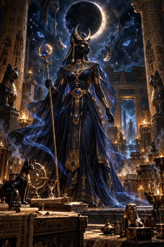 Mystical Egyptian Guardians