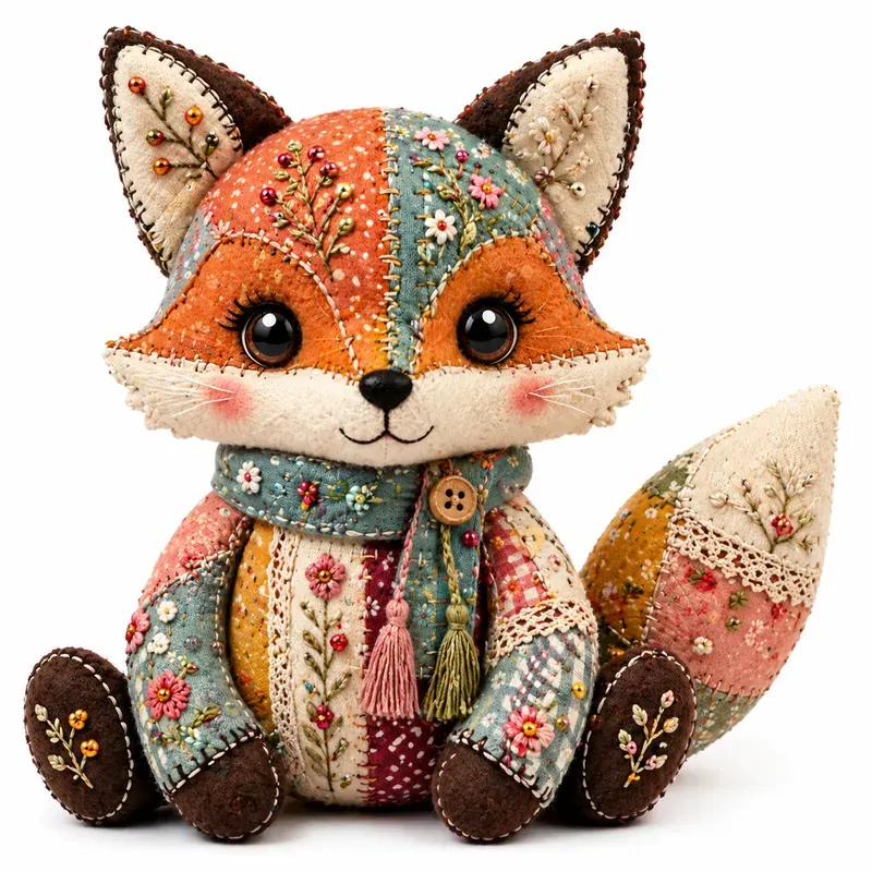 Patchwork Plush Creatures