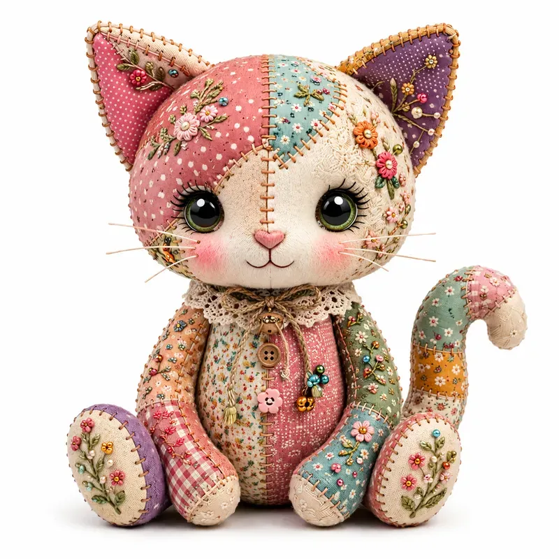 Patchwork Plush Creatures