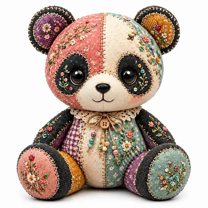 Patchwork Plush Creatures