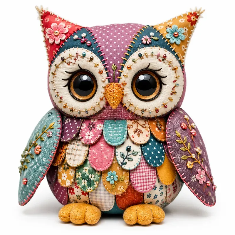Patchwork Plush Creatures