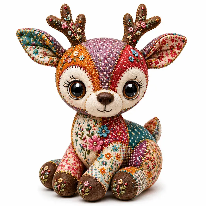 Patchwork Plush Creatures