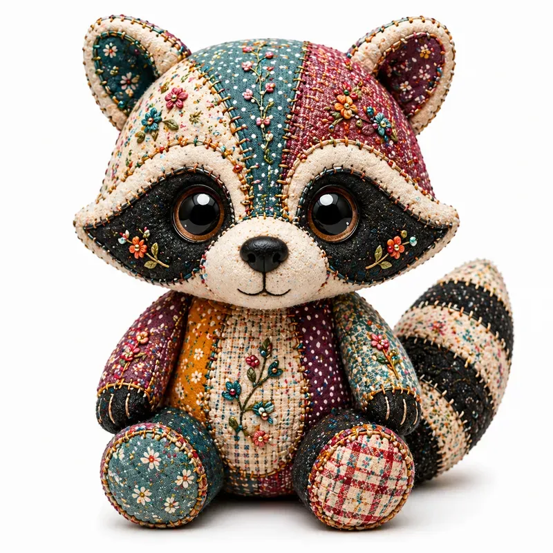 Patchwork Plush Creatures