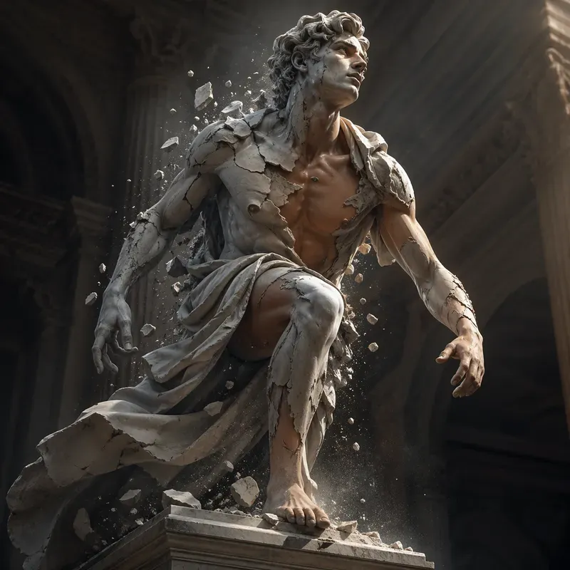 Mythic Awakened Stone Figures