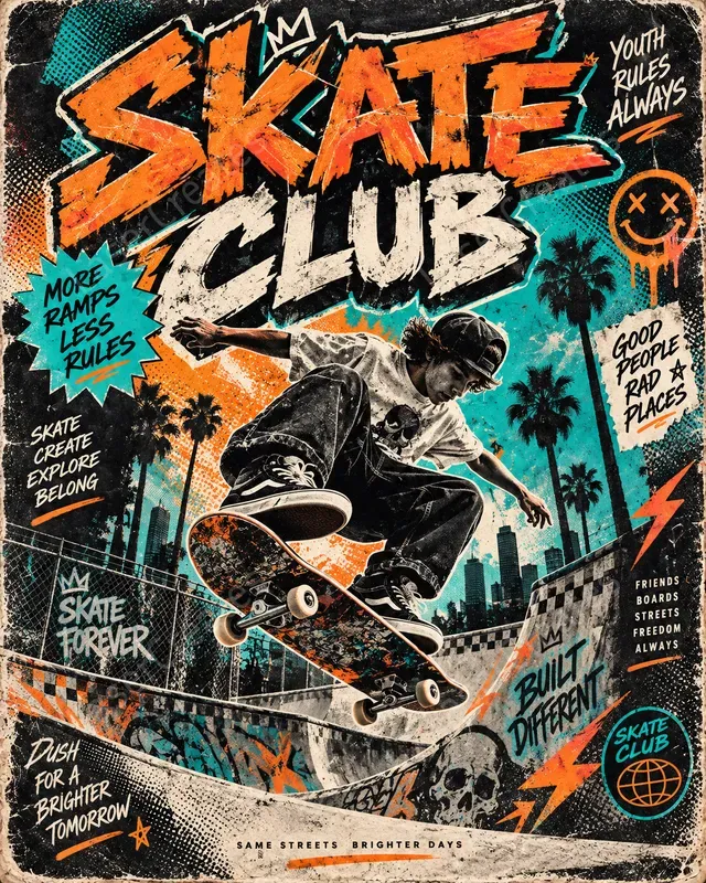 90s Retro Poster Studios