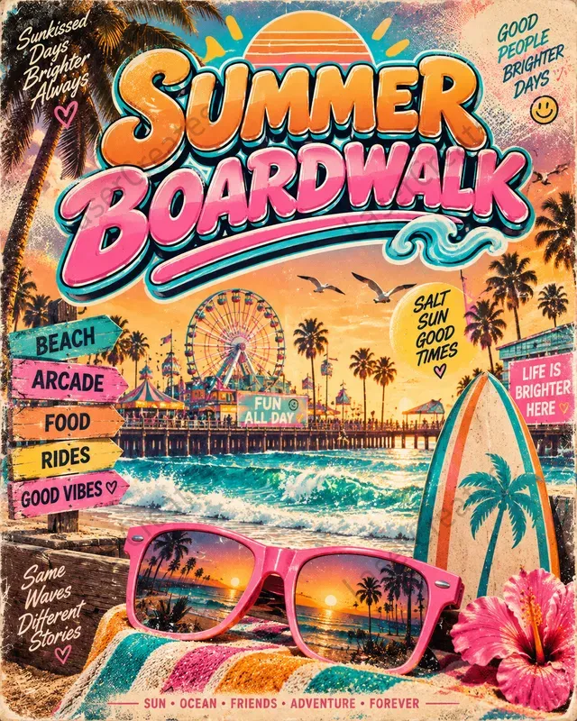 90s Retro Poster Studios
