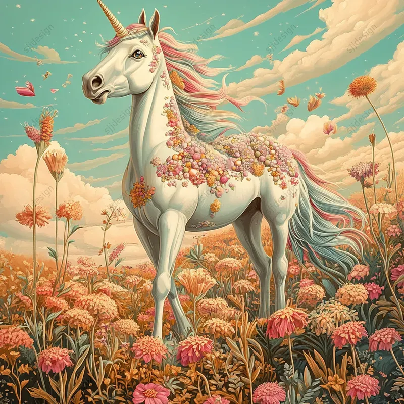 Surreal Botanical Fantasy Art Style