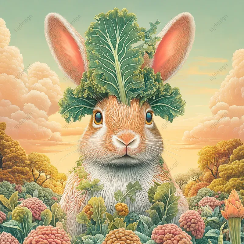 Surreal Botanical Fantasy Art Style