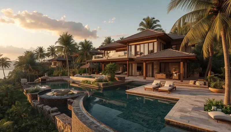 Ultra Luxury Real Estate Scenes