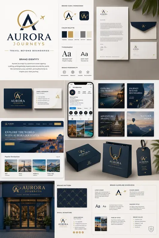 Premium Brand Identity Designs