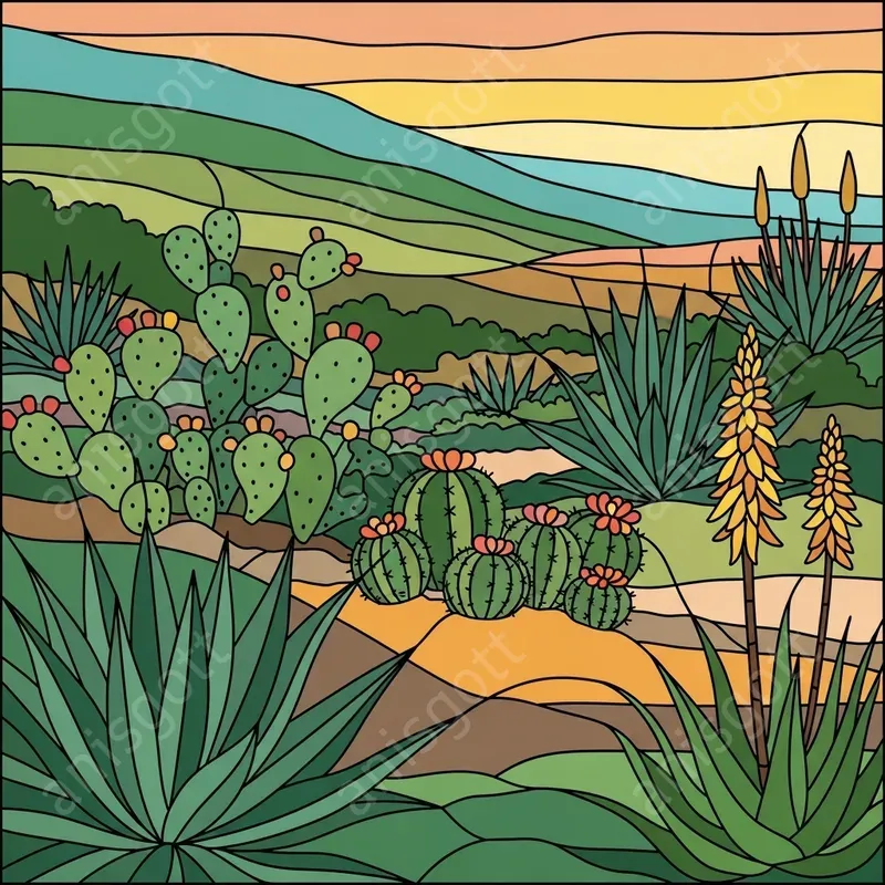 KDP Master Mosaic Coloring Scene Creators