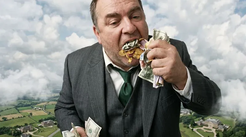 Surreal Human Greed Consumption Packs