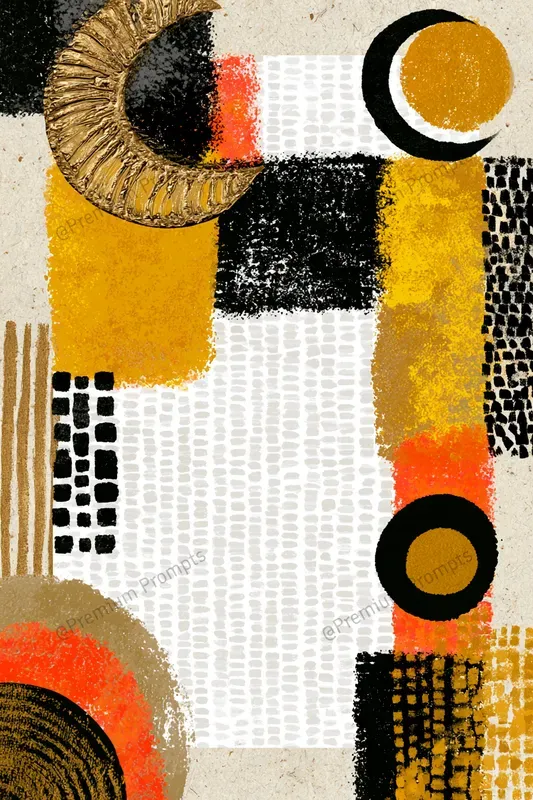 Afrocentric Abstract Scrapbooking Pages
