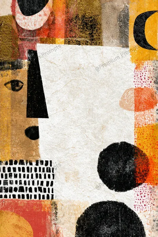 Afrocentric Abstract Scrapbooking Pages