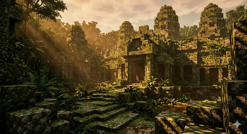 Hyperrealistic Cinematic Voxel Worlds